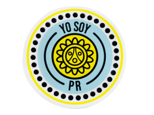 Yo Soy PR - Sol Taino - Sticker